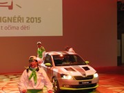 Vyhlášení soutěže Mladí designeři 2015 Škoda auto a.s. Mladá Boleslav
